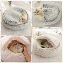 Cozy Pet Bed for Cats and Small Dogs