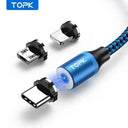 Magnetic Cable For All Devices With LED