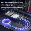 Glowing LED Fast Charger Cable For Ultimate Multi Device