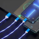 Glowing LED Fast Charger Cable For Ultimate Multi Device