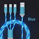 Glowing LED Fast Charger Cable For Ultimate Multi Device