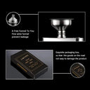 Portable Stainless Hip Flask for Whiskey