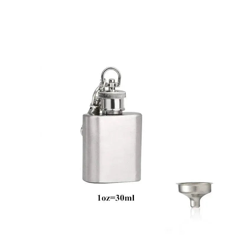Stainless Steel Hip Flask Set Portable Whiskey Companion