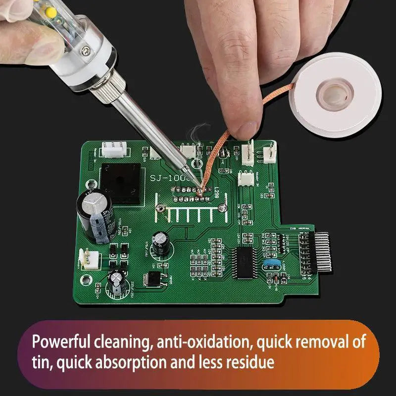 Copper Mesh Braid Tape For Efficient Solder Removal Tools