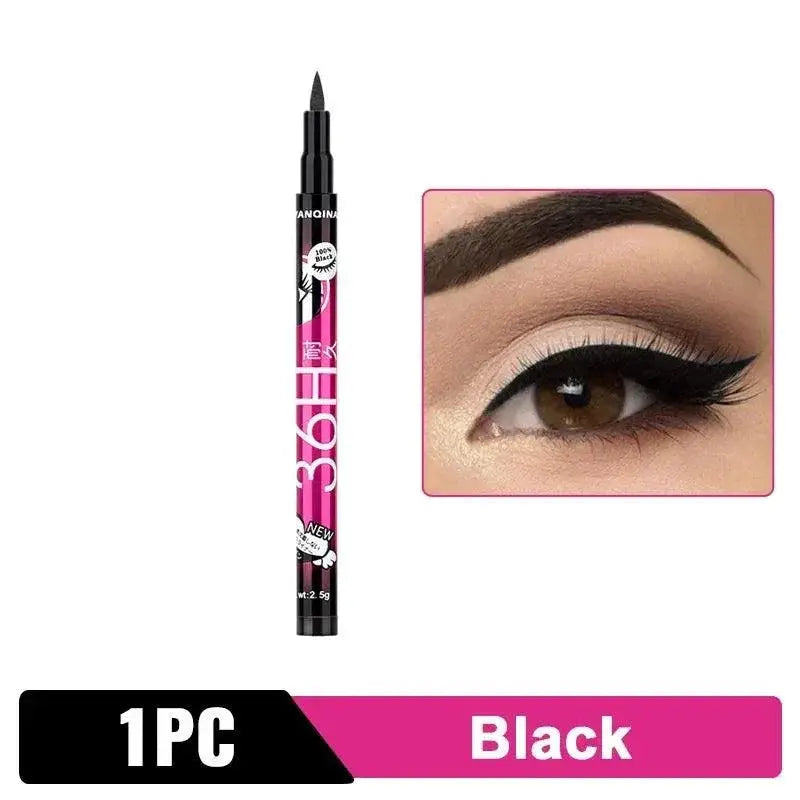 Intense Black Waterproof Eyeliner Pen 36 Hour Smudge Proof