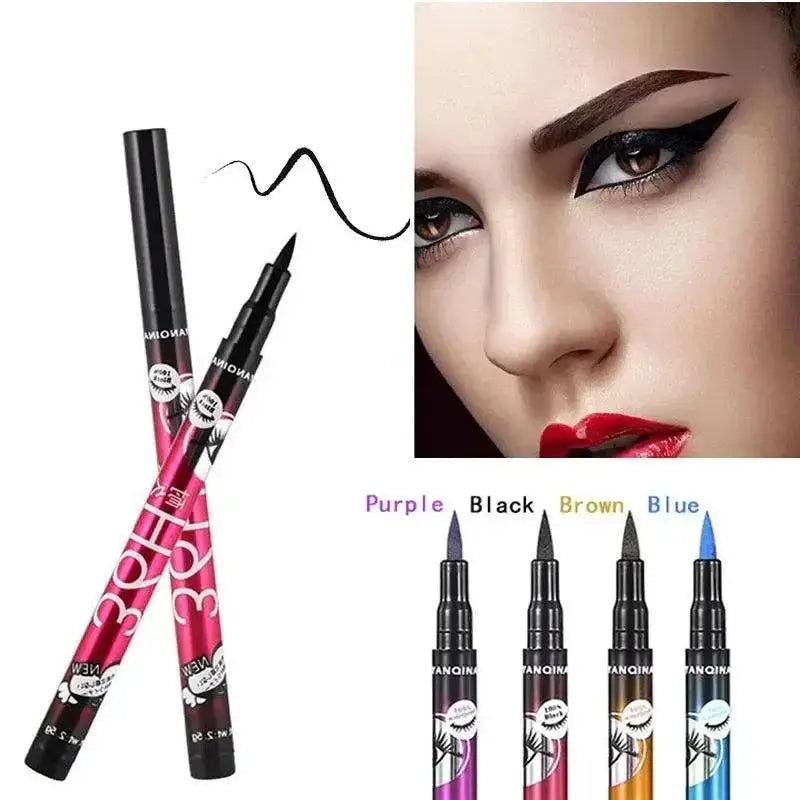 Intense Black Waterproof Eyeliner Pen 36 Hour Smudge Proof