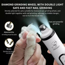 Led Pet Nail Grinder For Quiet Grooming