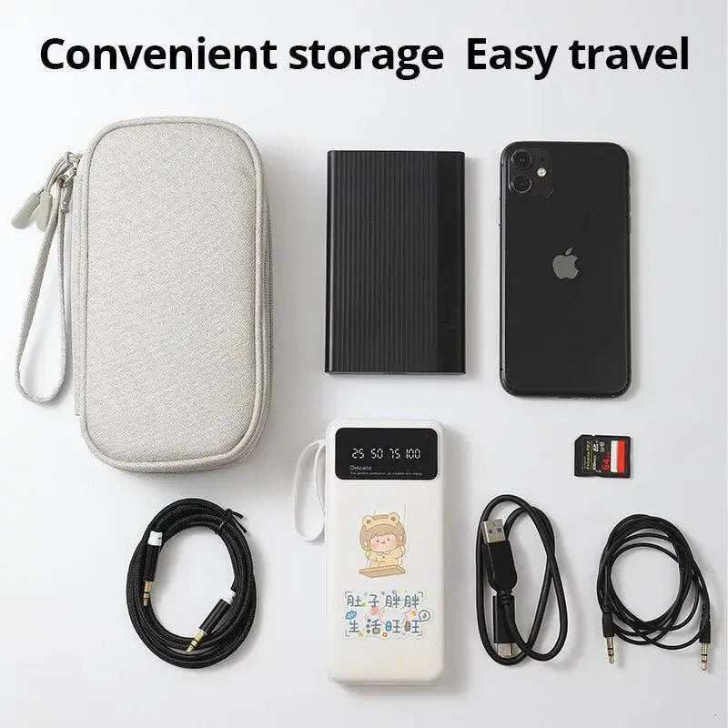 Ultimate USB Cable Travel Organizer Chic Digital Bag