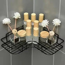 Space Saving Iron Wall Shelf for Baths