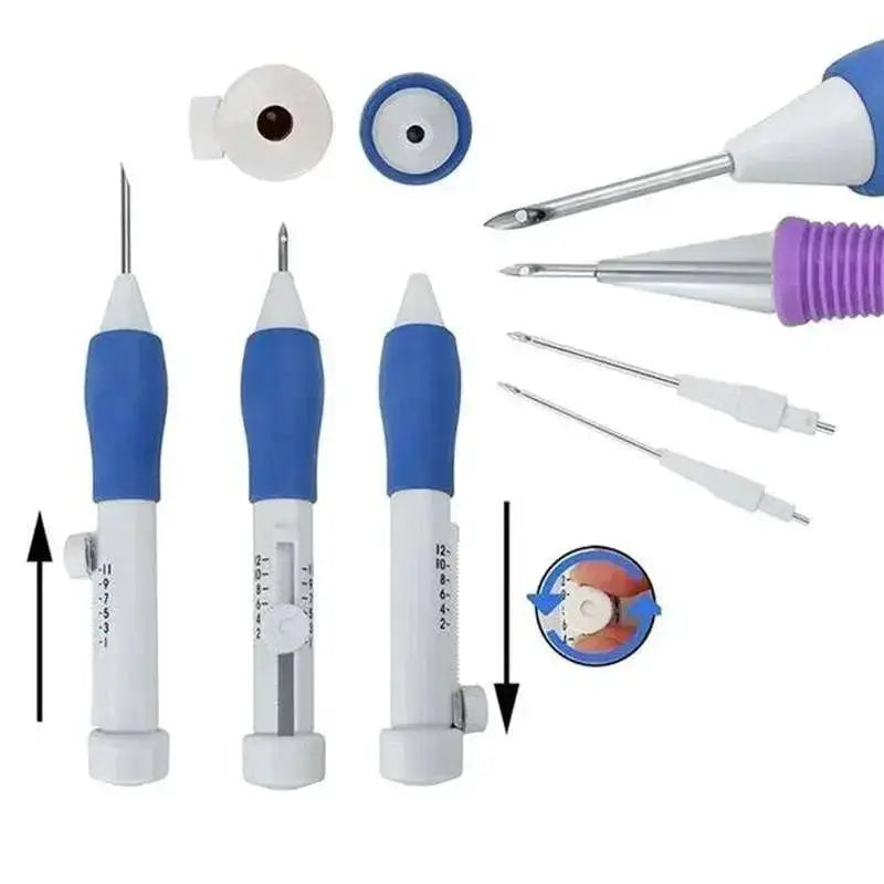 Magic Embroidery Needle Punch Kit DIY Sewing Set Needles