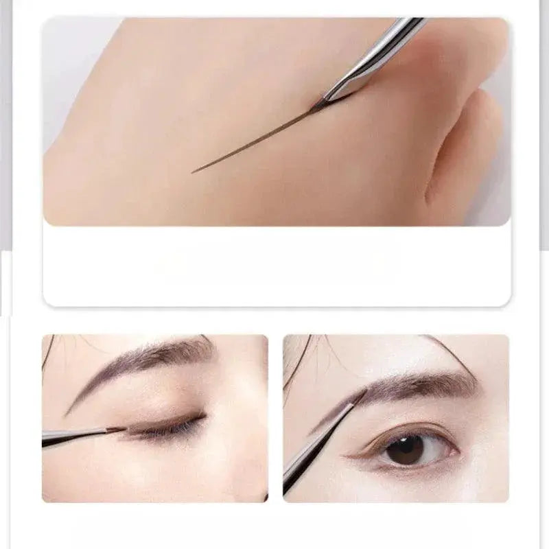 Blade Precision Makeup Brush For Impeccable Eyeliner Brows