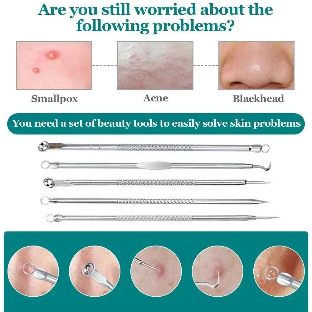 Ultimate Blackhead Removal Set For Clear Skin Tools