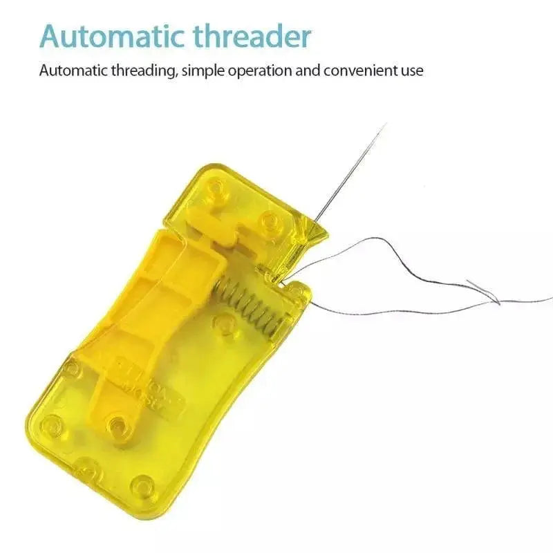 Automatic Needle Threader Tool for Easy Stitching Aid