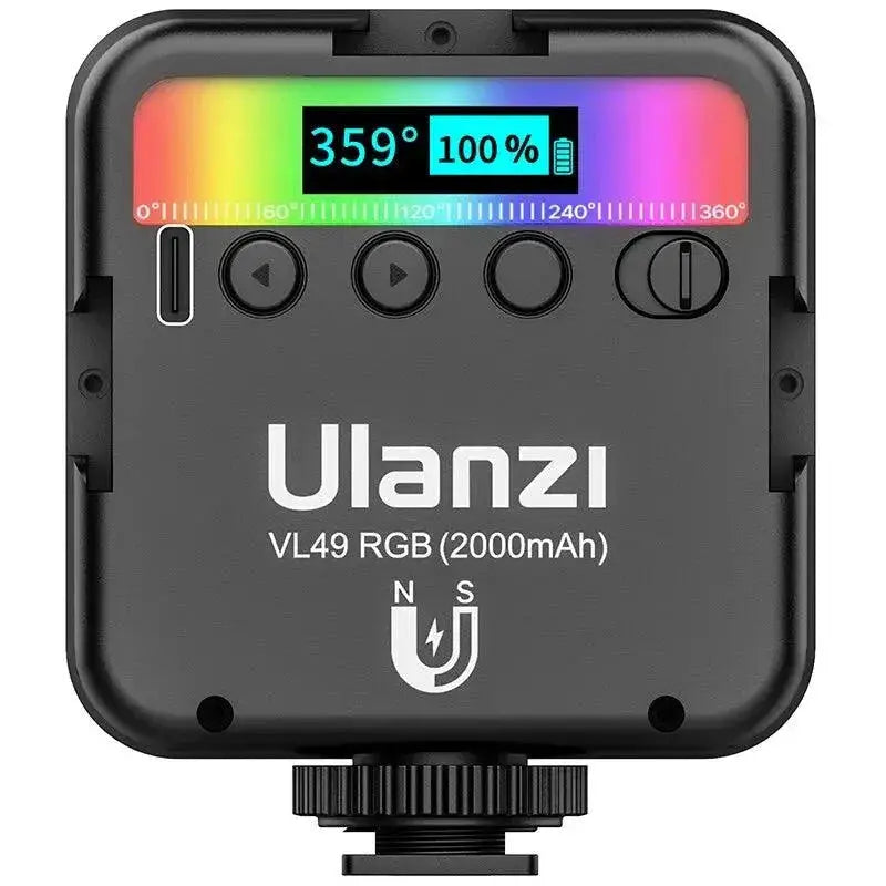 Ulanzi VL49 RGB LED Light for Smartphone Photography