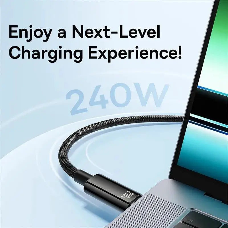 Baseus USB C Cable High Power Fast Charge For iPhone Samsung
