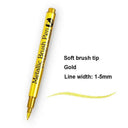 Vibrant Metallic Marker Pens For Crafts