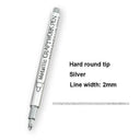 Vibrant Metallic Marker Pens For Crafts