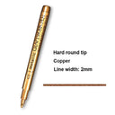 Vibrant Metallic Marker Pens For Crafts
