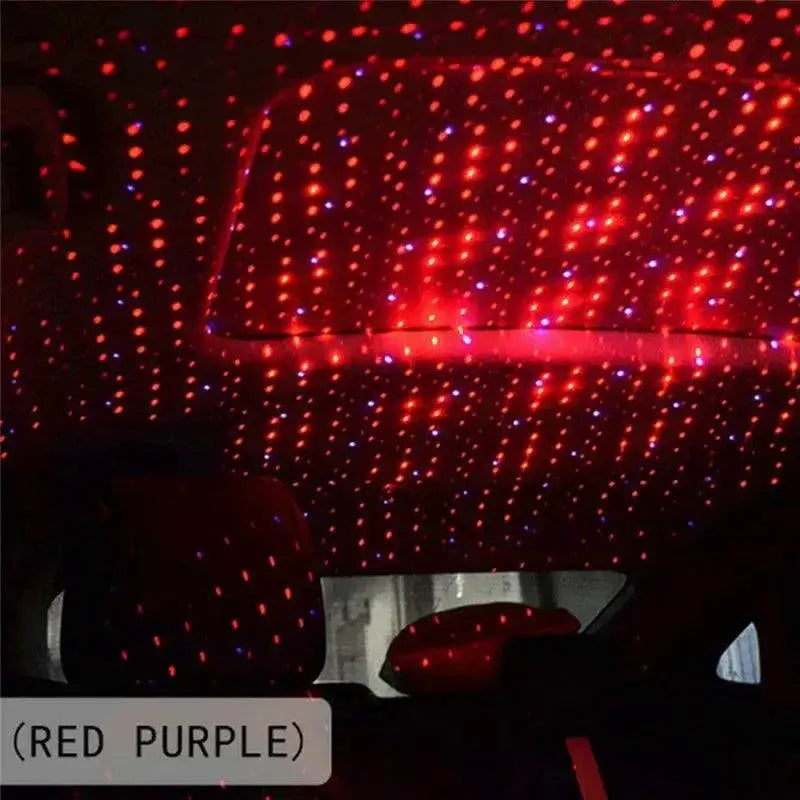 Car Roof Star Light Interior USB LED Galaxy Projector Decor