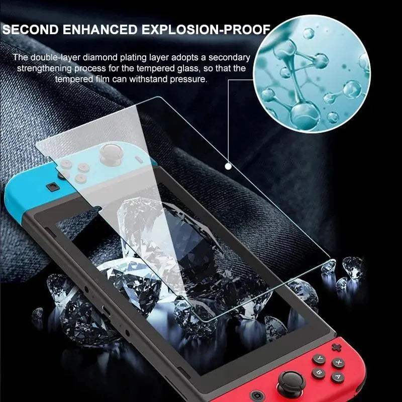 Nintendo Switch Glass Shield Ultimate Gaming Protection Case