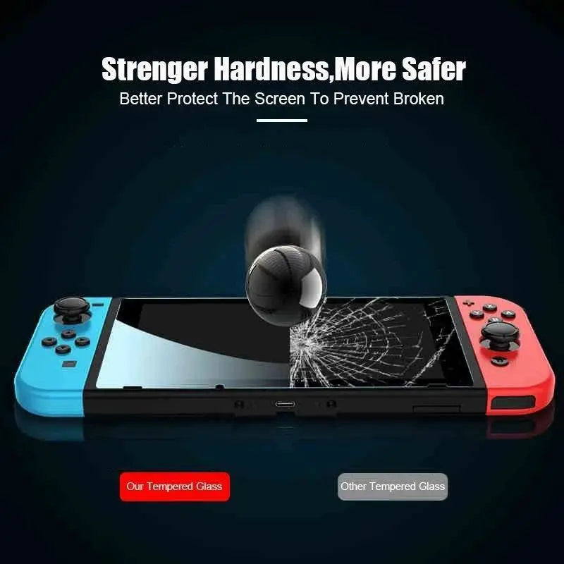 Nintendo Switch Glass Shield Ultimate Gaming Protection Case