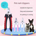 Professional Stainless Steel Pet Nail Clipper Safe Grooming