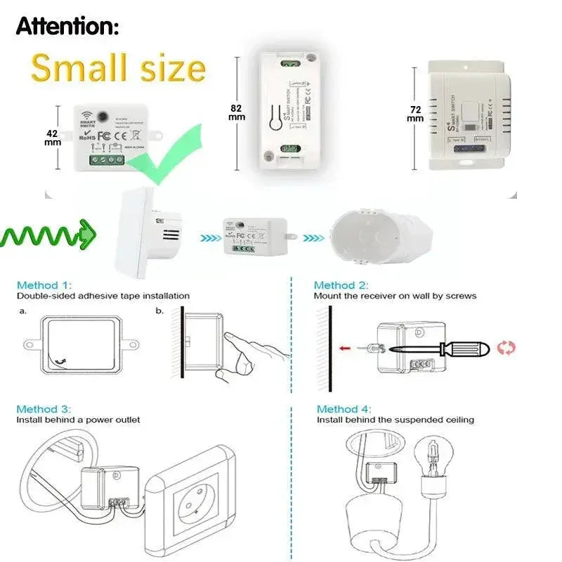 Smart Home Lighting Control Kit Remote Operation Pro