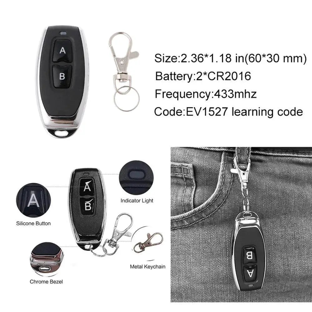 Wireless Remote Switch For LED Lights Home Automation