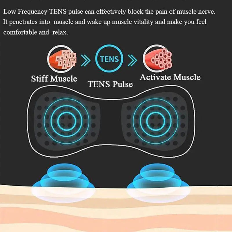 Smart Neck Massager For Muscle Relaxation And Pain Relief