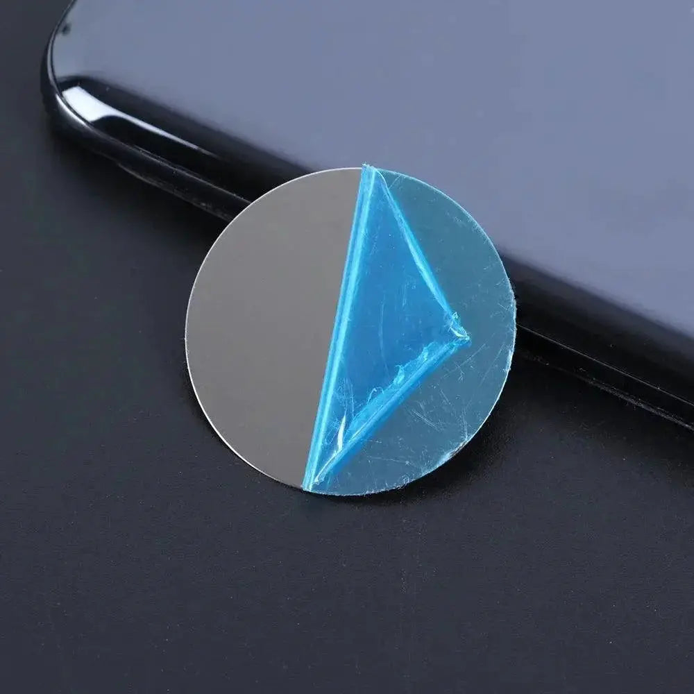 Magnetic Car Phone Holder Metal Plate Universal Stand