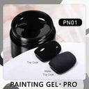 Gold Silver Mirror Finish Gel Nail Kit
