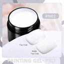 Gold Silver Mirror Finish Gel Nail Kit