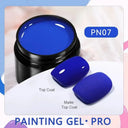 Gold Silver Mirror Finish Gel Nail Kit