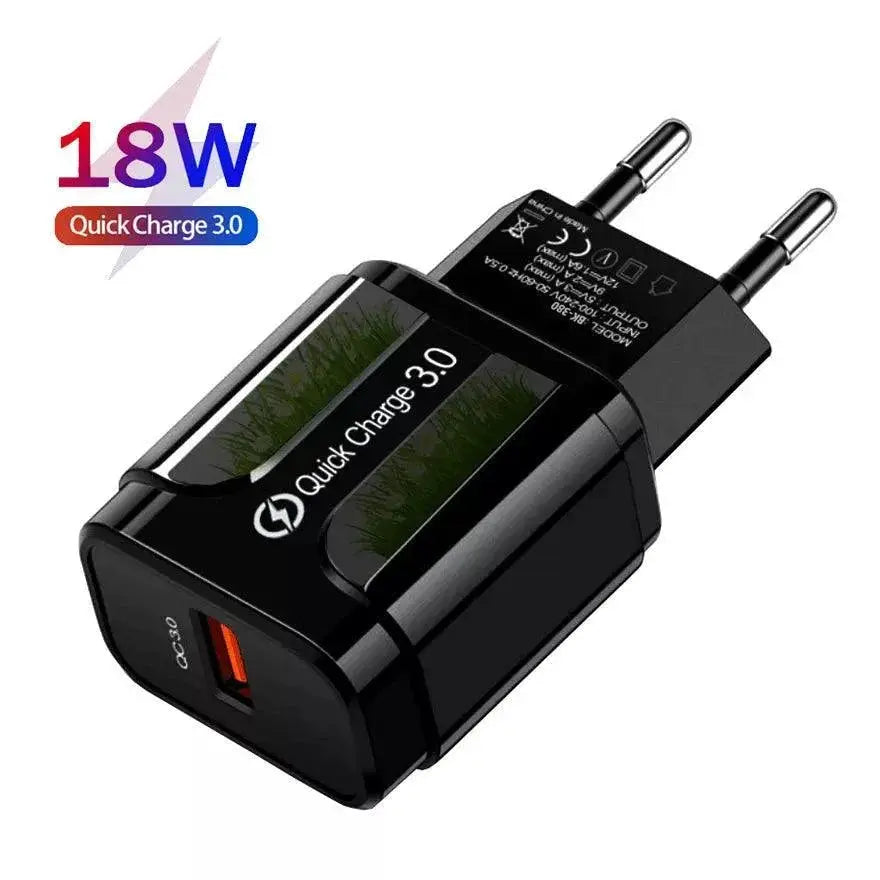 USB Charger for Travelers EU Plug — product view 11