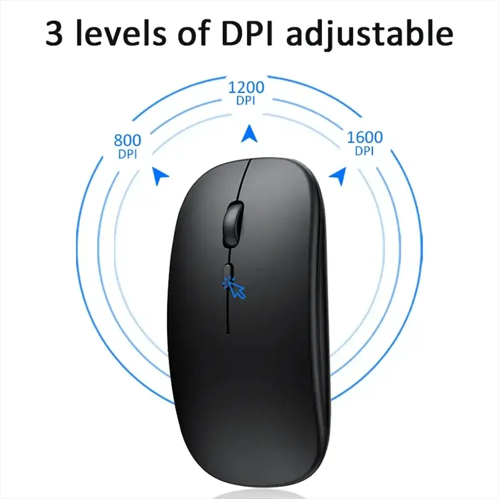 Slim Wireless Optical Mouse for PC Laptop Ultimate Precision