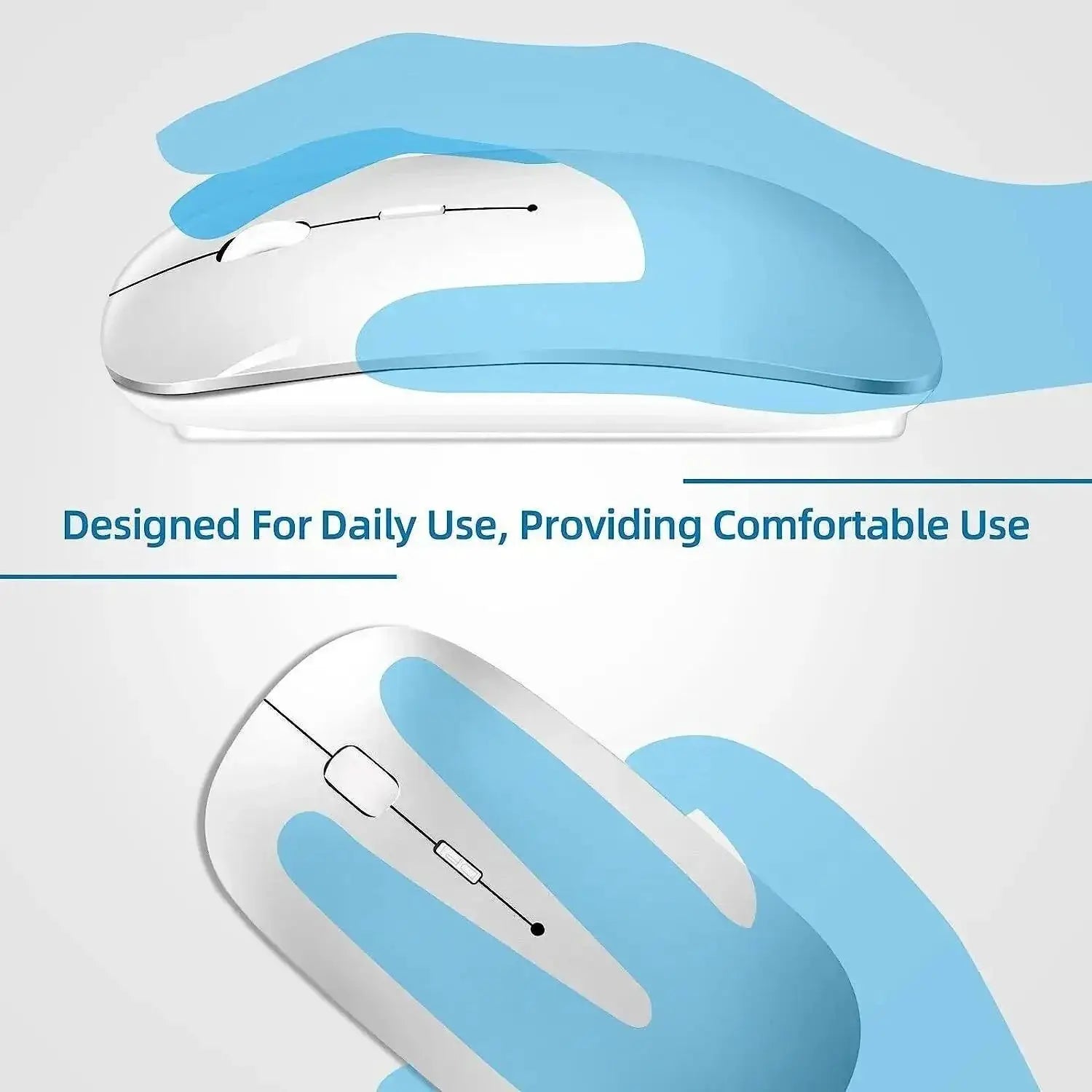 Slim Wireless Optical Mouse for PC Laptop Ultimate Precision