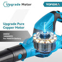 Cordless Air Blower for Outdoor Cleaning