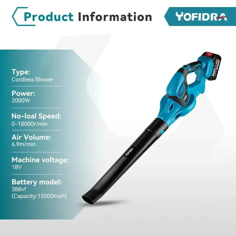 Yofidra High Power Cordless Electric Air Blower Tool