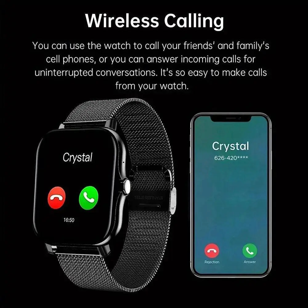 Smart Health Tracker Watch With Blood Oxygen Monitor