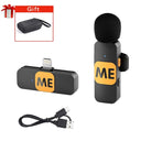 Crystal Clear Wireless Lavalier Microphone for Vlogging