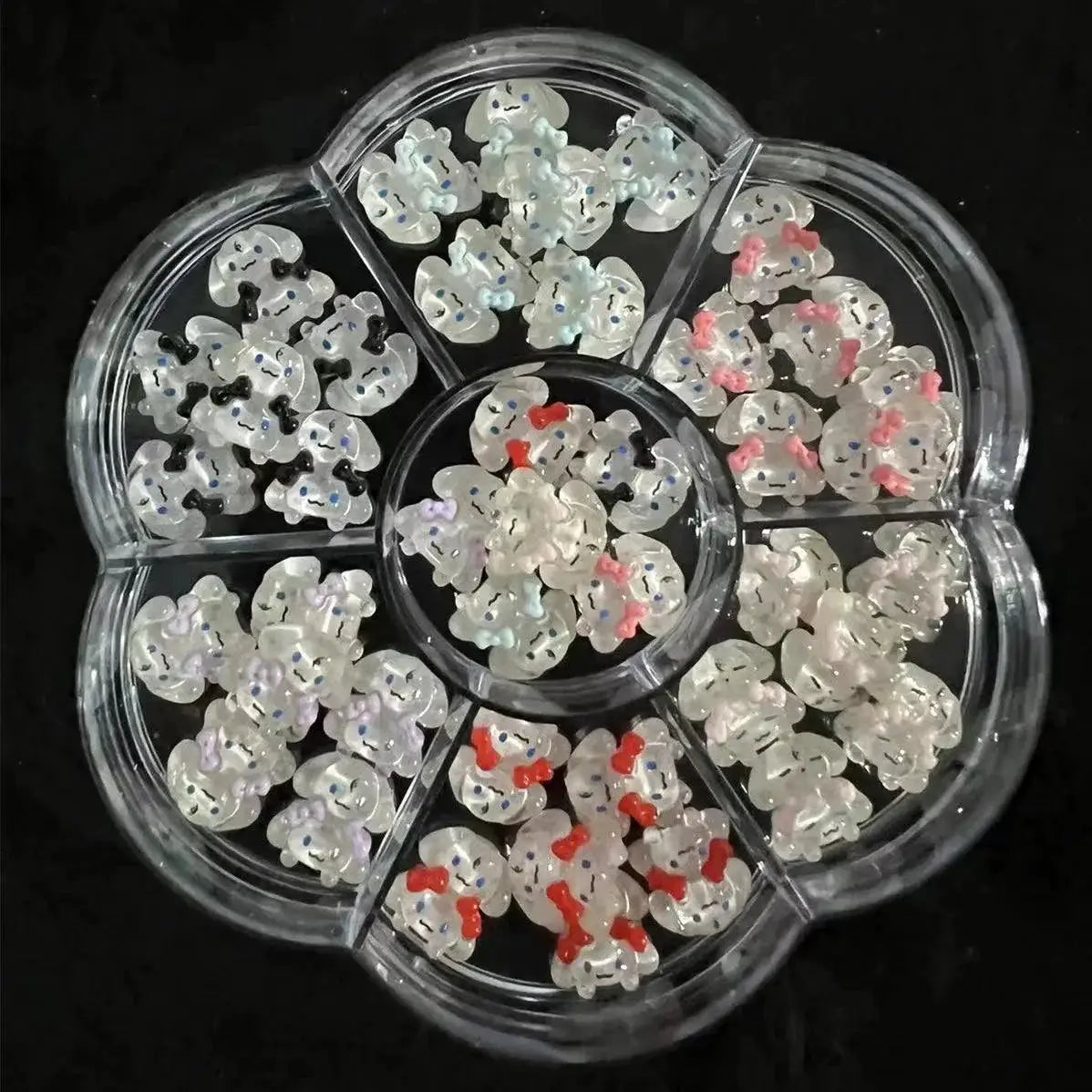 Whimsical Sanrio Hello Kitty Nail Art Charm Kit For DIY Gems