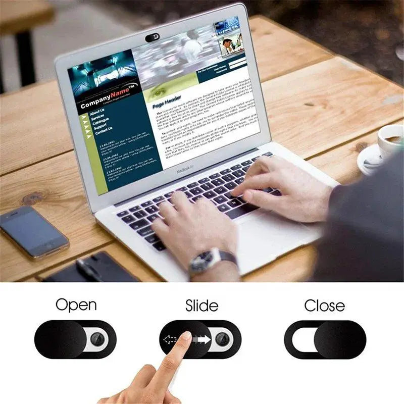 Webcam Privacy Cover For Laptops And Desktops Keeps You Safe