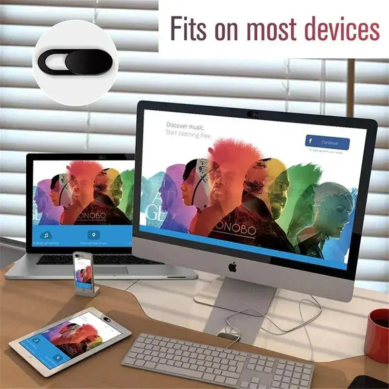 Webcam Privacy Cover For Laptops And Desktops Keeps You Safe