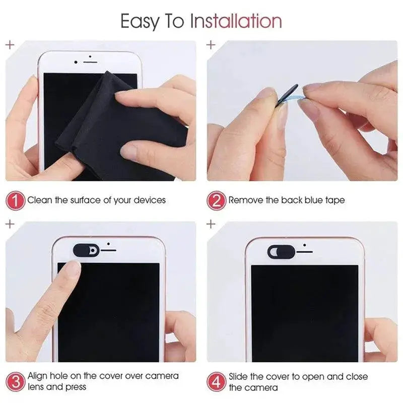 Webcam Privacy Cover For Laptops And Desktops Keeps You Safe