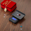 Compact Precision Jewelry Gram Scale Portable Gem Weighing
