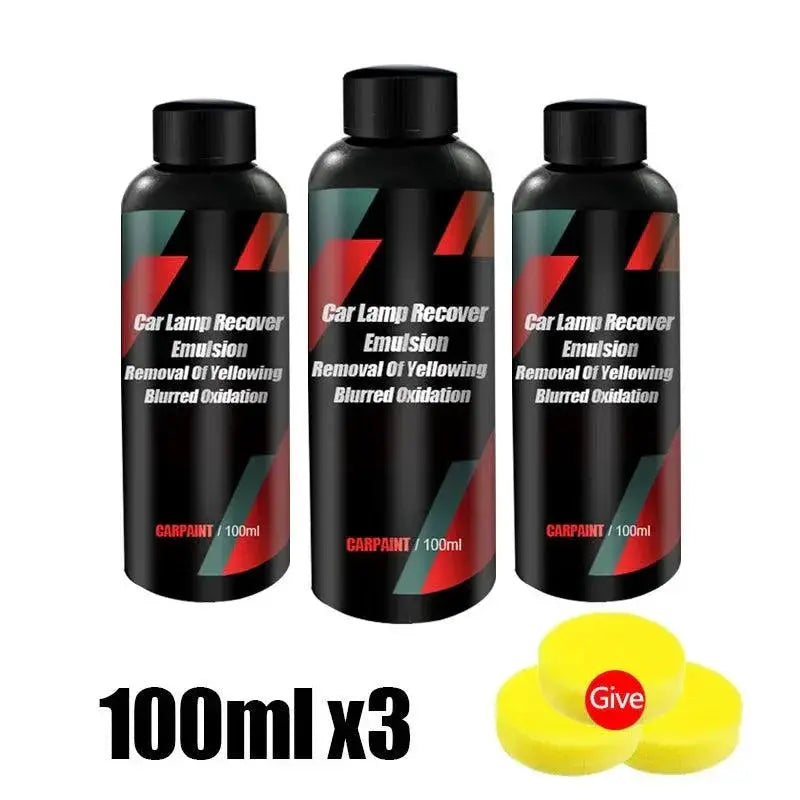 ReviveX Car Headlight Restoration Kit for Polishing Lights