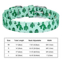 Durable Floral Dog Collar for All Sizes