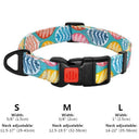 Durable Floral Dog Collar for All Sizes