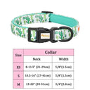 Durable Floral Dog Collar for All Sizes
