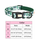 Durable Floral Dog Collar for All Sizes